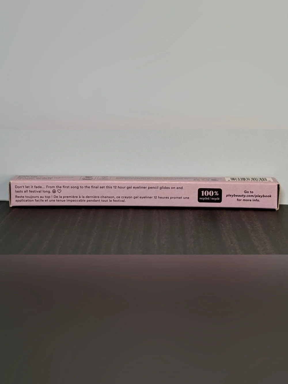 Pley Beauty Let It Linger 12-Hour Eyeliner (Artist Pass) NIB 1.2 g / 0.042 oz